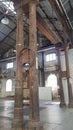 Interior of Disused Railway Workshops Sydney