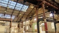 Interior of Disused Railway Workshops Sydney
