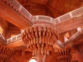 Interior of Diwan-i-Khas Hall of Private Audience in Fatehpur