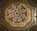 The interior dome of the Burgos Cathedral