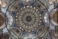 Dome of the Rustem Pasha Mosque in Istanbul, Turkey Royalty Free Stock Photo