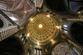 Interior dome of Siena Cathedral, Tuscany, Italy