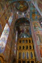 Interior Of Dormition - Assumption Cathedral. in the Trinity Lavra