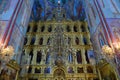 Interior Of Dormition - Assumption Cathedral. in the Trinity Lavra