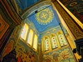 Ornate Interior Cathedral of Saints Peter and Paul, Constanta, Romania Royalty Free Stock Photo