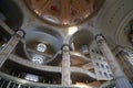 Interior of the Dresden Frauenkirche ( literally Church of Our Lady) is a Lutheran church in Dresden Royalty Free Stock Photo