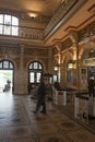 Interior Dunedin Railway Station right side