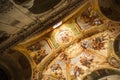 Interior of the Duomo or cathedral in Siracusa or Syracuse in Sicily Italy Royalty Free Stock Photo