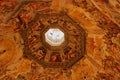 Interior of the Duomo dome in Florence Royalty Free Stock Photo