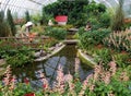 Interior of East Room Phipps Conservatory and Botanical Gardens Royalty Free Stock Photo