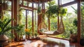 travel home villa eco-friendly Thai rest , decoration beautiful sunny design exotic summer