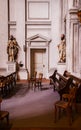 Interior of Eglise Sainte-Croix in Carouge old town, Geneva, Sw