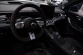 Interior electric Mercedes-Benz, Smart Brabus digital panel, steering wheel, driving comfort, innovative technologies,