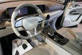 Interior of electric mid-sized crossover SUV Dongfeng Voyah Free EV6