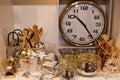 Interior of a home articles shop with Christmas decoratoins