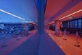 Interior of an empty Airport terminal in Melbourne, Australia