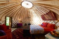 Interior Of Empty Holiday Yurt