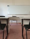 Interior of empty lecture room Royalty Free Stock Photo