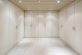 Interior, empty room with a closets Royalty Free Stock Photo