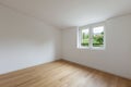 Interior, empty room with window Royalty Free Stock Photo