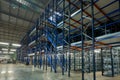 Interior of empty warehouse Royalty Free Stock Photo