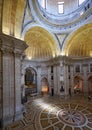 The interior of Engracia church now National Pantheon. Lisbon. Royalty Free Stock Photo