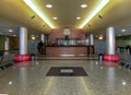 Interior entrance to the Circolo Hospital or ospedale di Circolo and Macchi Foundation in Varese, Italy