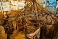 Interior of the Ethnographic Museum, Esso, Kamchatka, Russia.