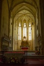 Old evanghelic church in the city Sibiu, Transylvania Royalty Free Stock Photo