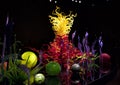 Interior exhibit, Chihuly Garden and Glass in the Seattle Center