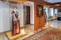 Interior exhibition of historic museum manor house of Mikolaj Rej, polish renaissance poet and writer in Naglowice, Poland