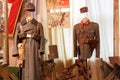 The interior and exhibits of the Museum of Defense blockade of Leningrad