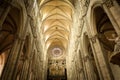 Interior of famous Amiens cathedral