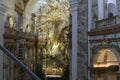 Interior of famous baroque St. Charles Church or Karlskirche in Vienna, Austria. January 2022 Royalty Free Stock Photo