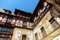 Interior of famous royal Peles castle,Sinaia,Romania Royalty Free Stock Photo