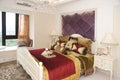 Interior of a fashion bedroom Royalty Free Stock Photo