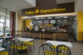 Interior of the fast food restaurant Pollos Copacabana