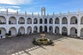 Interior of Felipe Neri Monsastery, Sucre, Bolivia Royalty Free Stock Photo