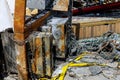 Interior fire damage after a night of riots in Midway Saint Paul Minneapolis Protest and Riots Fueled by the Death of George Floyd