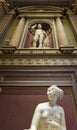 Interior of the FitzWilliam Museum of antiquities, Cambridge Royalty Free Stock Photo