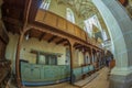 Interior of the fortified evangelical church, Biertan, Transylvania, Romania