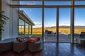 Interior of Fosshotel Vatnajokull located on the Ring Road in Iceland