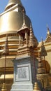 Interior Fragment of Grand Palace in Bangkok, Thailand.