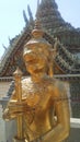 Interior Fragment of Grand Palace in Bangkok, Thailand.