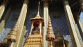 Interior Fragment of Grand Palace in Bangkok, Thailand.