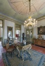 Interior fragment in Queluz palace. Portugal