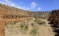 Interior of Frangokastello castle Crete Royalty Free Stock Photo