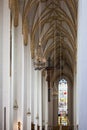 Interior of Frauenkirche Cathedral in Munich Royalty Free Stock Photo