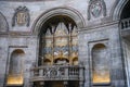 Interior of Frederiks Kirke Church or The Marble Church Marmorkirken in Copenhagen, Denmark. February 2020