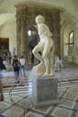 Interior Gallery of the Louvre Museum, Paris, France